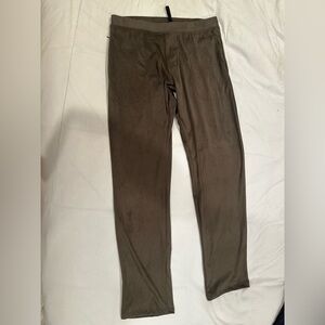 RUFSKIN STEPHAN STRETCH "SUEDE" STRAIGHT LEG PANT MOSS Men’s L Lounge Pants New